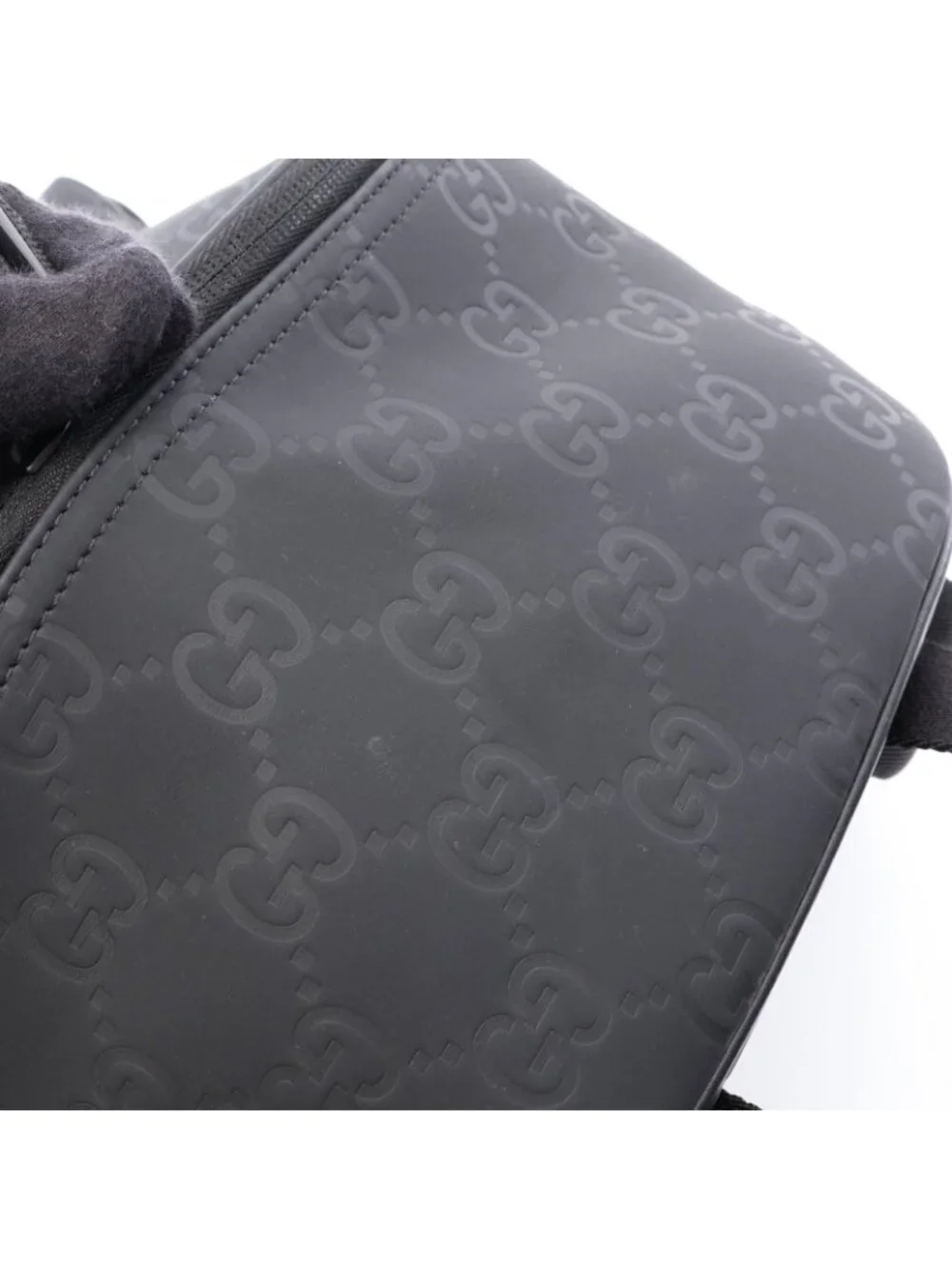 Gucci Backpack Edge Black Rubber